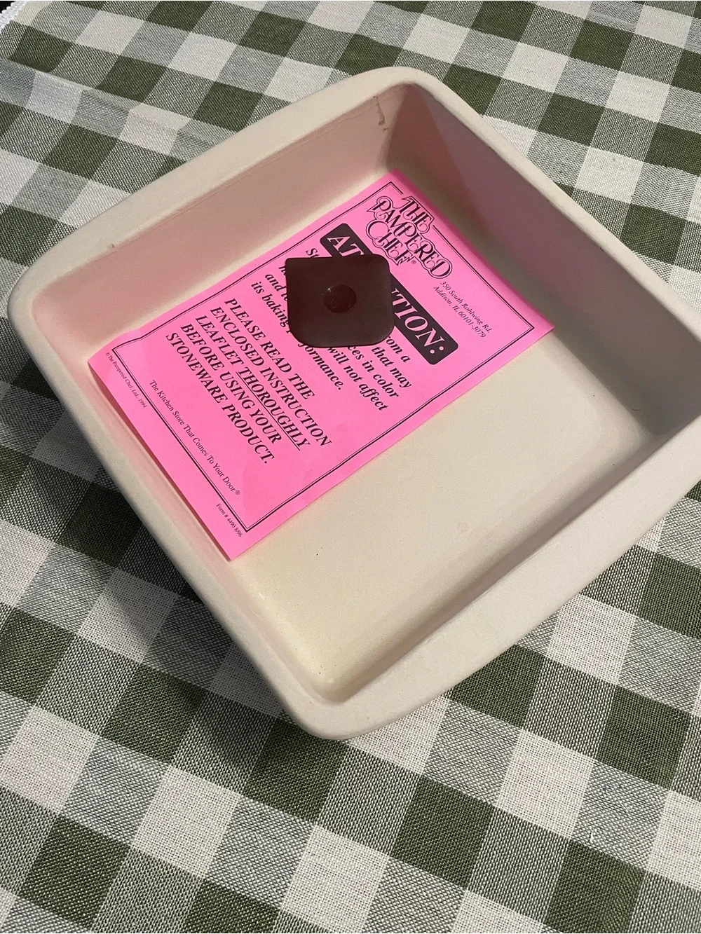 NEW!! Pampered Chef Stoneware 9
